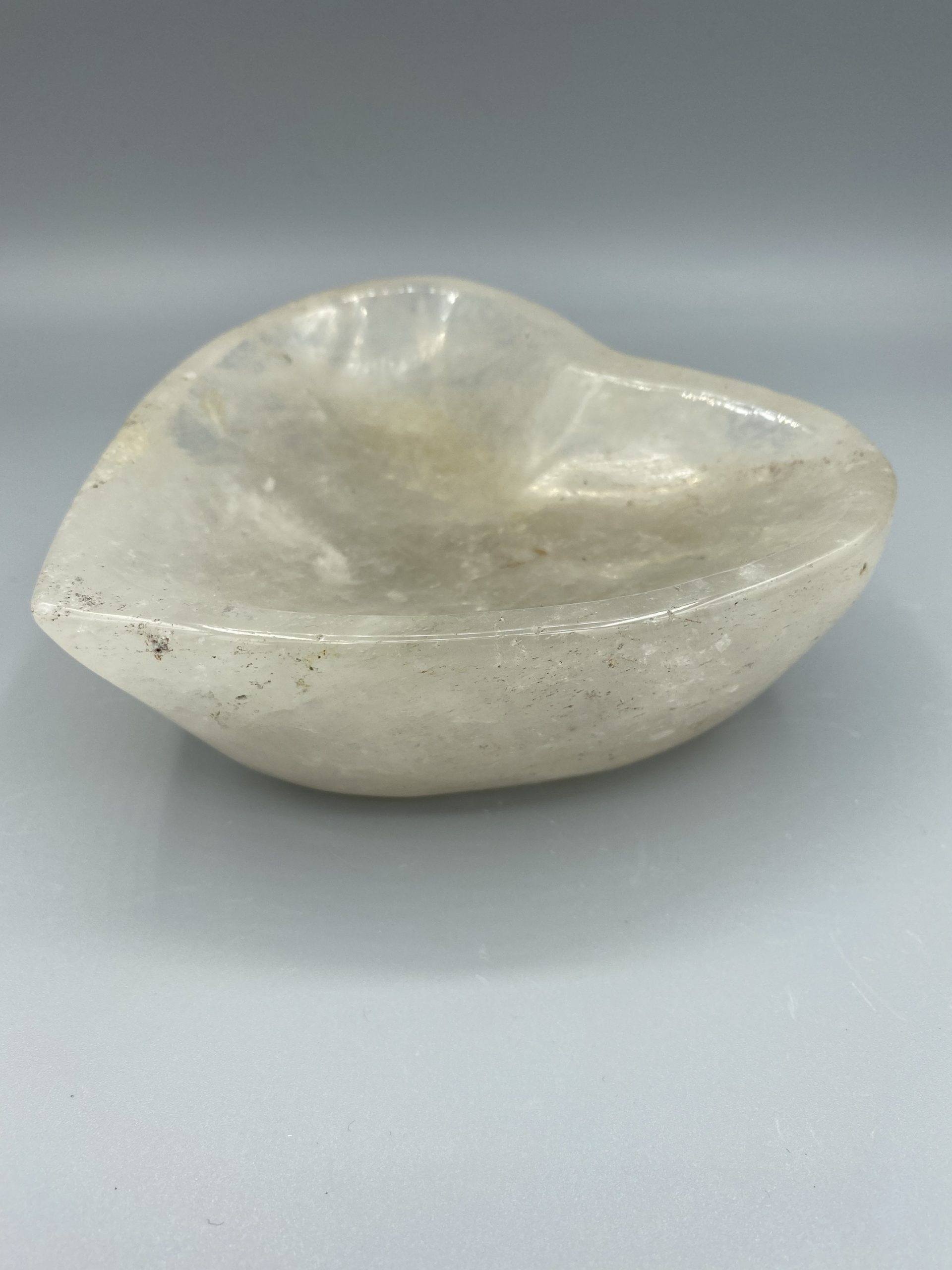 Clear Quartz Carved Bowl - Image 4