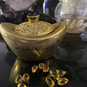 Lucky Gold Ingot Money Pot