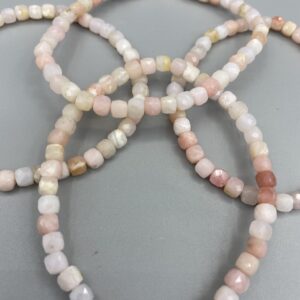 Pink Opal Faceted Bracelet