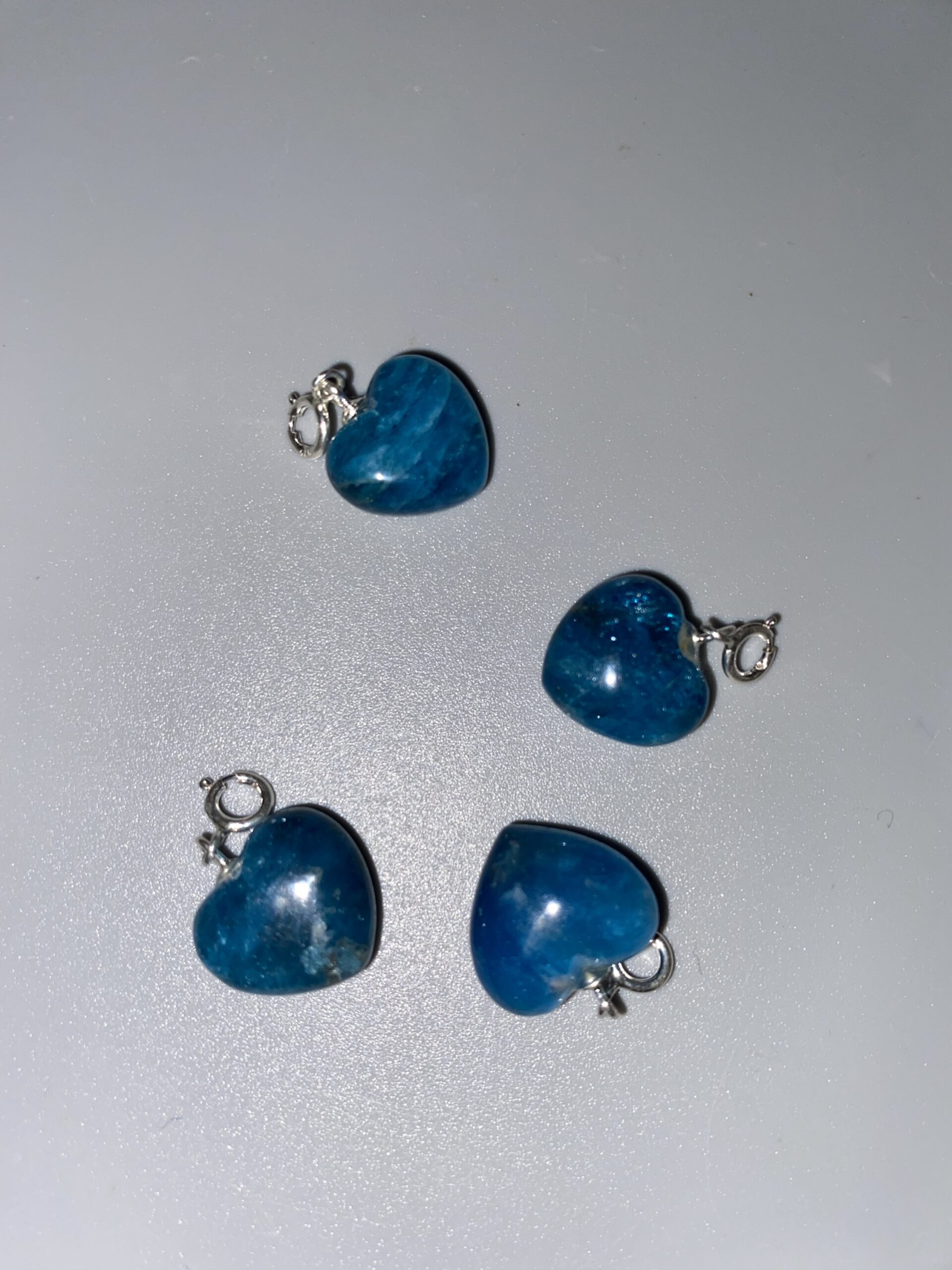 Apatite Heart Charm - Image 2