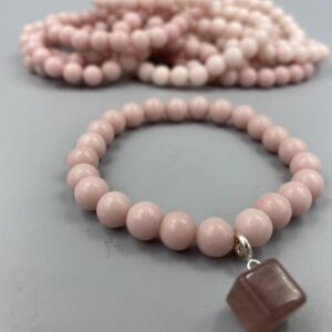 Luminous Stone Bracelet Pink