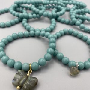 Luminous Stone Bracelet Teal