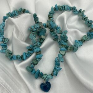 Turquoise Chip Bracelet
