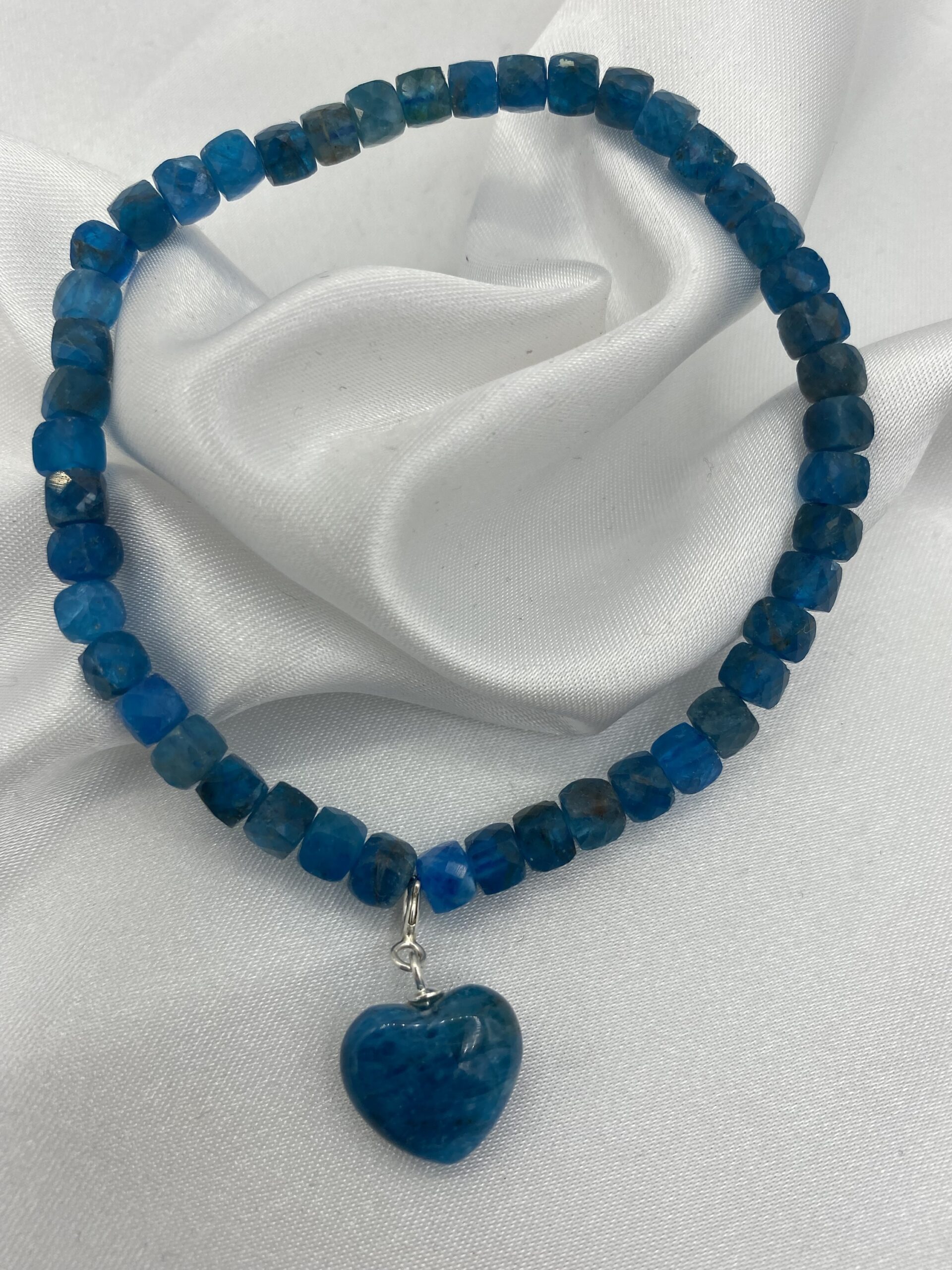 Apatite Heart Charm