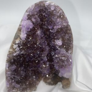 Cacoxenite Amethyst Geode Cluster