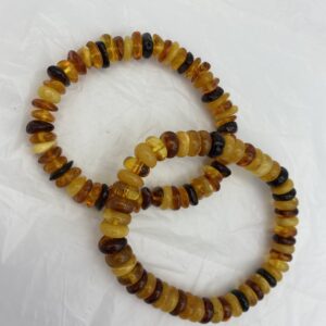 Tri colour Amber Bracelet