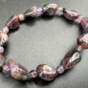 Auralite 23 Tumbled Bead Bracelet